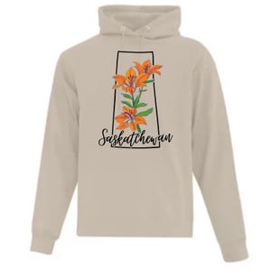 Saskatchewan Lily Hoodie/ Bunnyhug