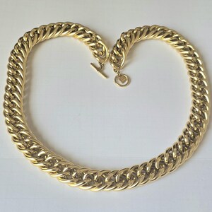 ANNE KLEIN Belt Vintage Womens Silver Gold Chain Belt One Size Chain Pendant Anne Klein Women main image 2