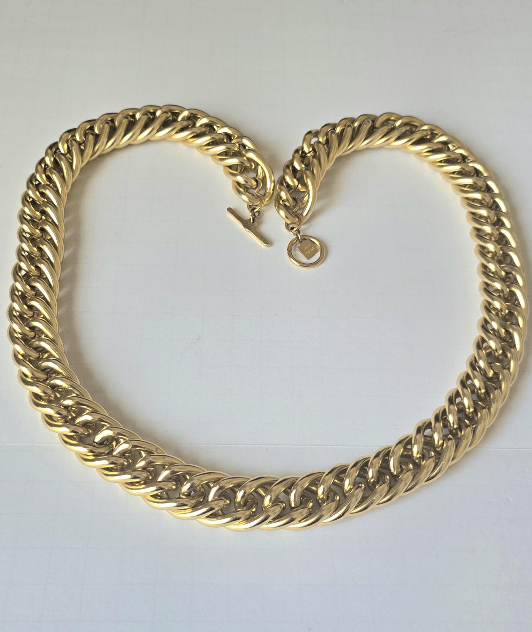 Vintage Chunky Chain Belt - Etsy display picture 2