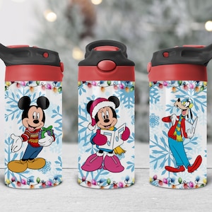 Cartoon Print 12 oz Sippy cup design PNG, Sippy cup 12 oz Sublimation Design download, Tumbler Christmas png, Christmas gift