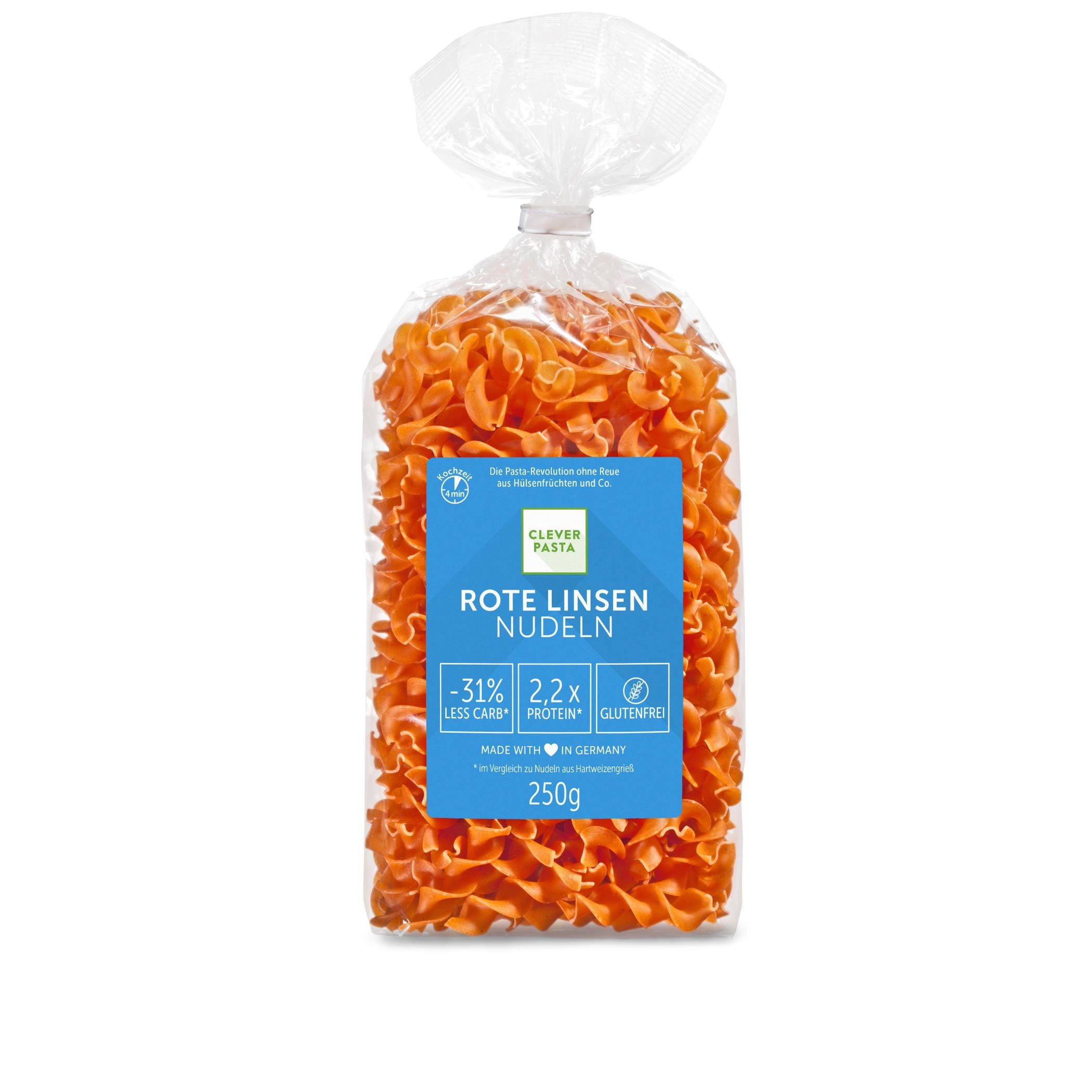Red lentil noodles, 250g