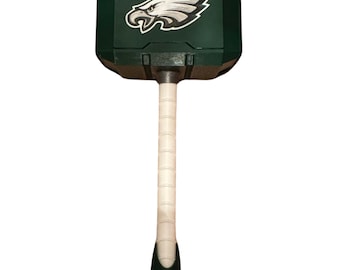 3D Printed Philadelphia Eagles Thor Hammer with Stand