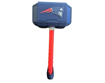 3D Printed Patriots Thor Hammer with Stand: Heroic Fan Art