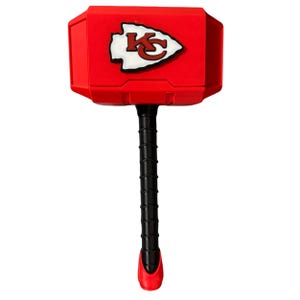 Fan Art | Kansas City Chiefs Thor Hammer | 3D Printed NFL Gift | Personalize Your Decor | Unique Home Accent