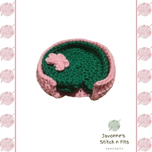 Crochet Lily Pad Coasters, Handmade