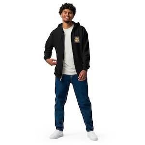Phoenix 5 Unisex Hoodie mit Reißverschluss