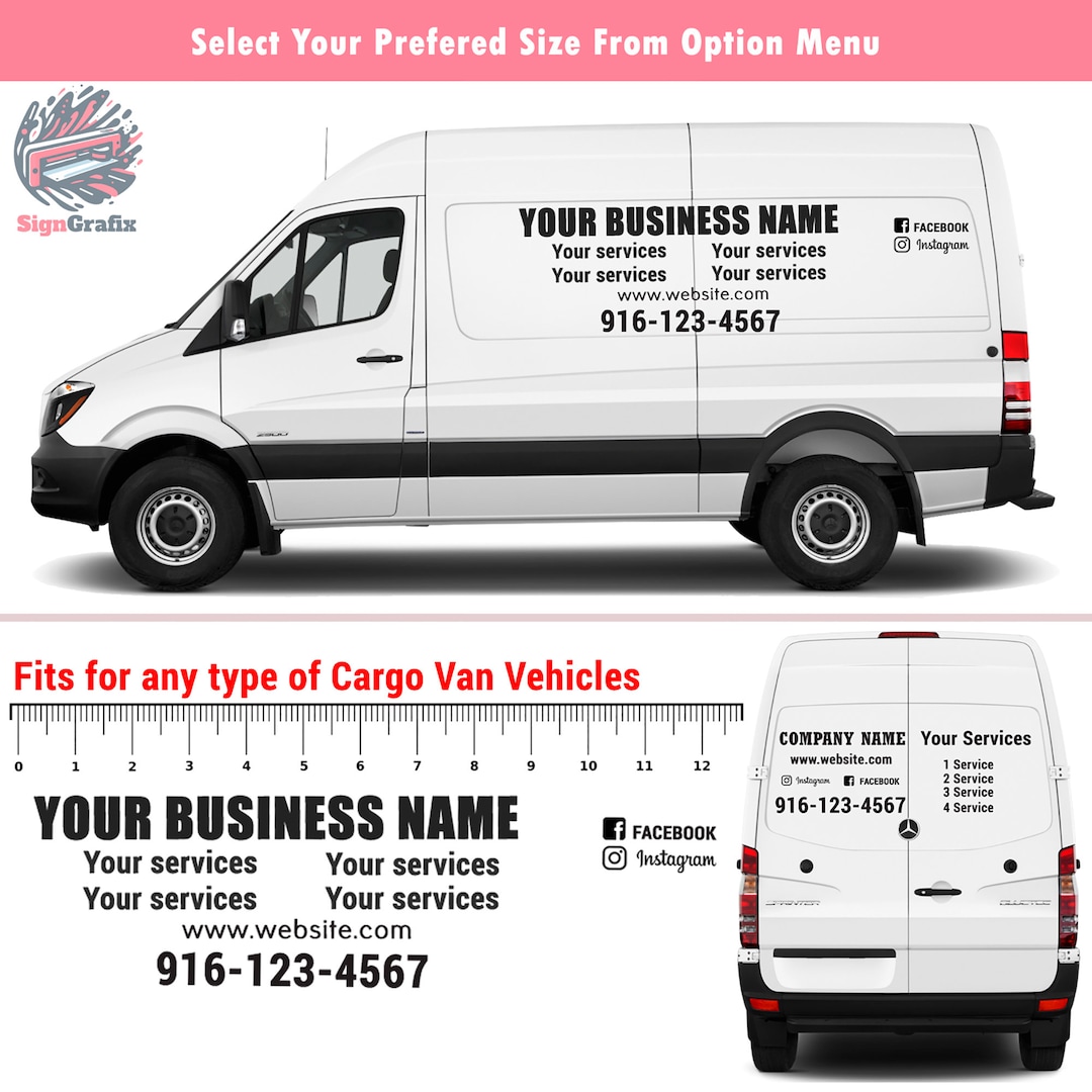 Custom Company Name Sign for Your Business Vinyl Decal Business Name