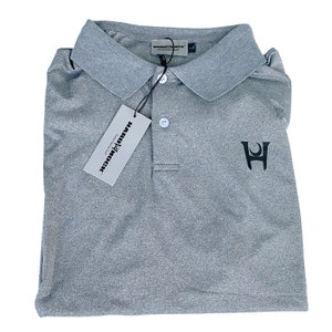 Iron Gray Premium Lightweight Soft Golf Polo Shirt | Hardnock Golf
