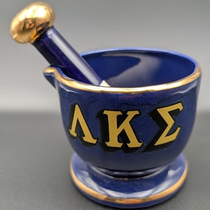 Ceramic Mortar and Pestle &quot;Fashioned by Blair&quot;