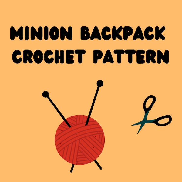 Minion Backpack Crochet Pattern
