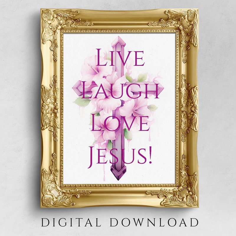 Live Laugh Love Jesus Etsy Live Laugh Love Jesus Etsy