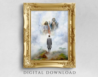 Joseph Smith First Vision Art Print: Latter-day Saints Home Decor (Digital Download)
