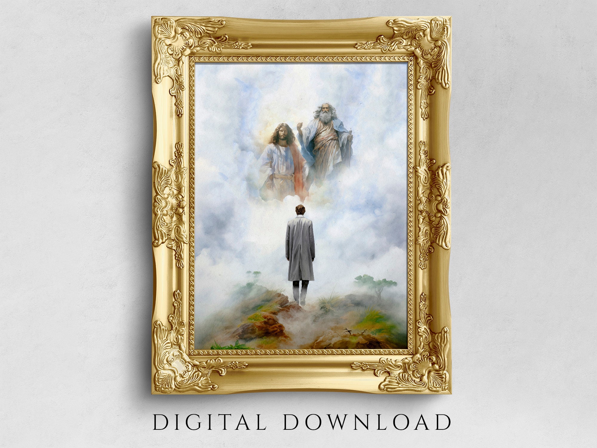 Joseph Smith First Vision Art Print: Latter-day Saints Home Decor