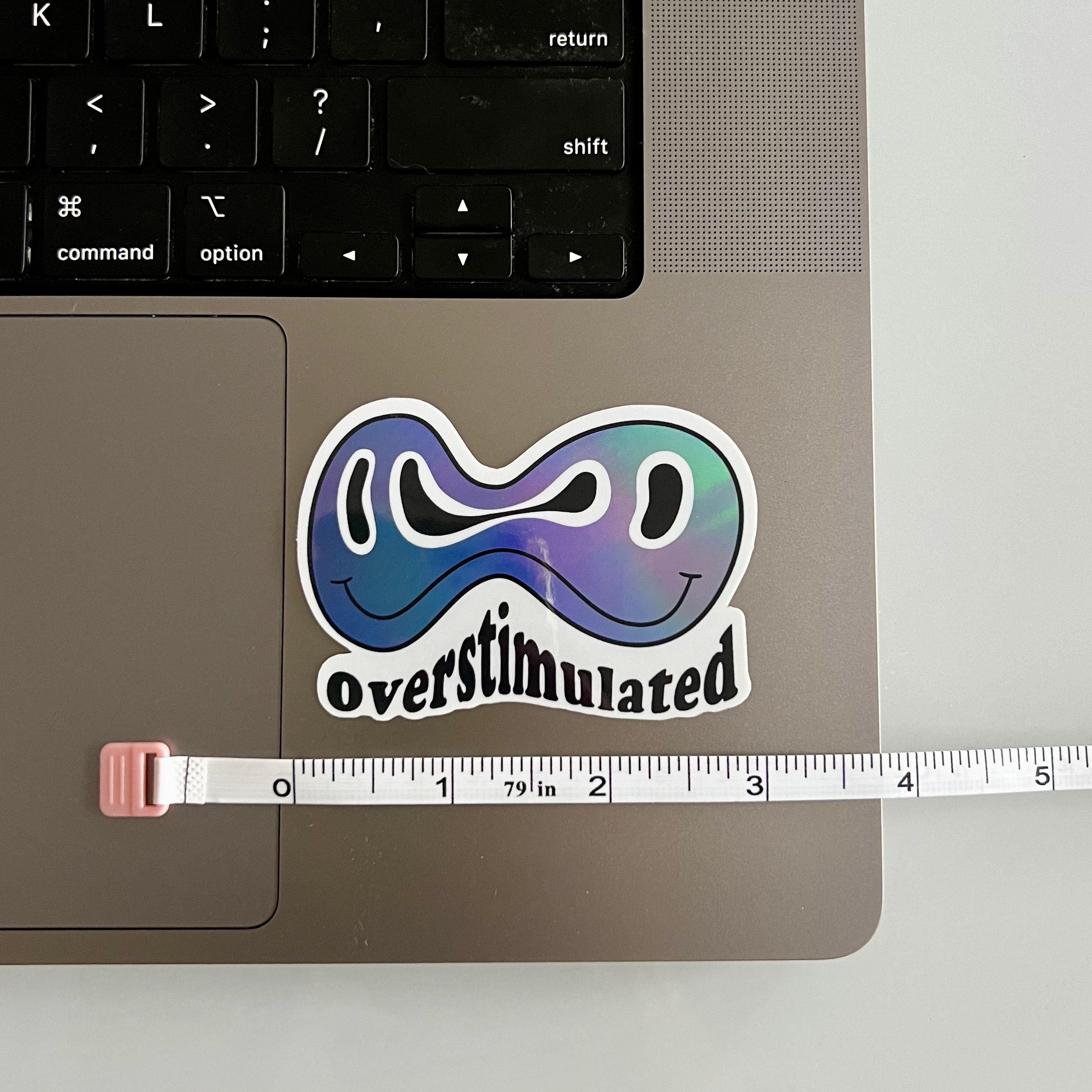 Silly Overstimulated ADHD Sticker for Anxiety, Audhd, Mental Health ...