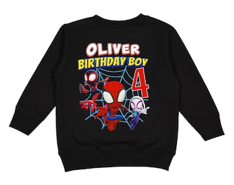 Spidey and his amazing friends outfit -Superhero outfit- Spidey- 1st birthday outfits-Birthday outfit- kids outfit - baby outfit- spiderman