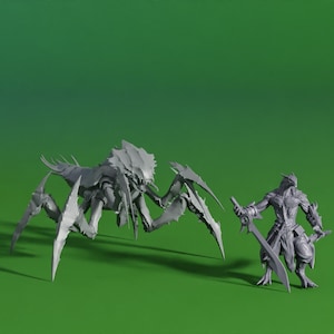 Terminid Warrior- Helldivers 2 - 3D Printed Miniture Sculpture - Etsy