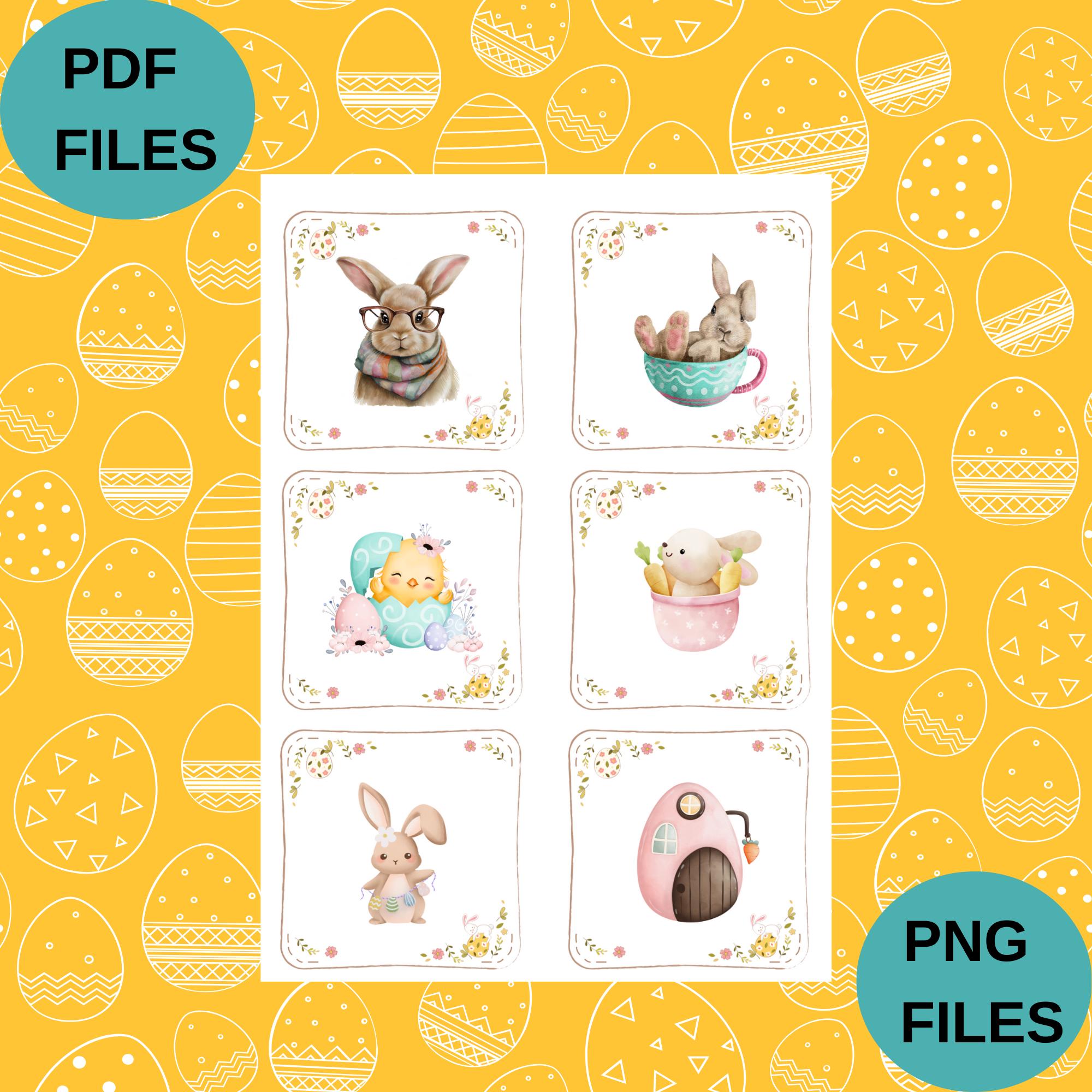 DIY Easter Matching Cards Printable - Instant Download for Family Fun ...