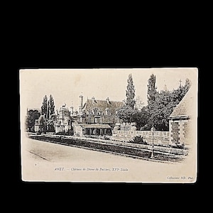 Antique 1900s French Postcard Chateau de Diane de Poitiers Anet Eure-et-Loir France | French Memorabilia