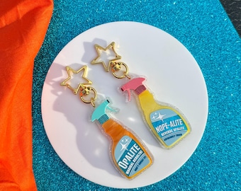 Opalite / Nope-alite Bottle Keyring