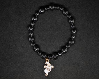 Pulsera fantasma de hematita