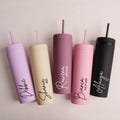 Bridesmaid Gifts, Bridesmaid Tumbler, 16 oz Skinny Tumbler,  Personalized Tumbler with Lid and Straw, Bridesmaid Proposal Cup, Birthday Cup product logo