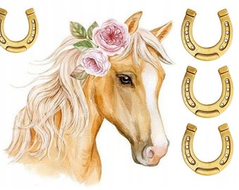 Edible Horse Horse Sugarpaste Cake Topper Cake Image Edible Paper or Fondant