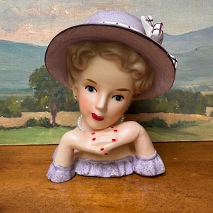 Napco Head Vase - Etsy