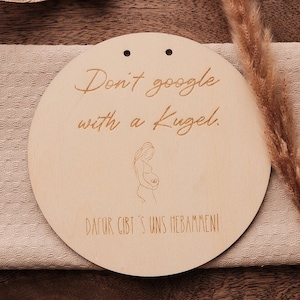 Holzschild Hebamme Geschenke Geburtsvorbereitung Dankeschön Personalisiert Hebammengeschenk Erinnerung Wertschätzung