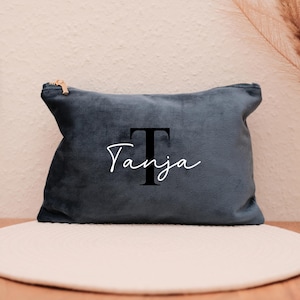 Personalisierte Kosmetiktasche | Kulturtasche | Geburtstagsgeschenk | Brautjungfern | Geschenk Freundin | Kosmetikbeuel | Schminktasche
