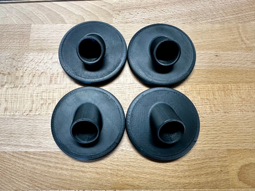 Helinox Swivel Chair Rubber Feet Replacement - 2 Pezzi