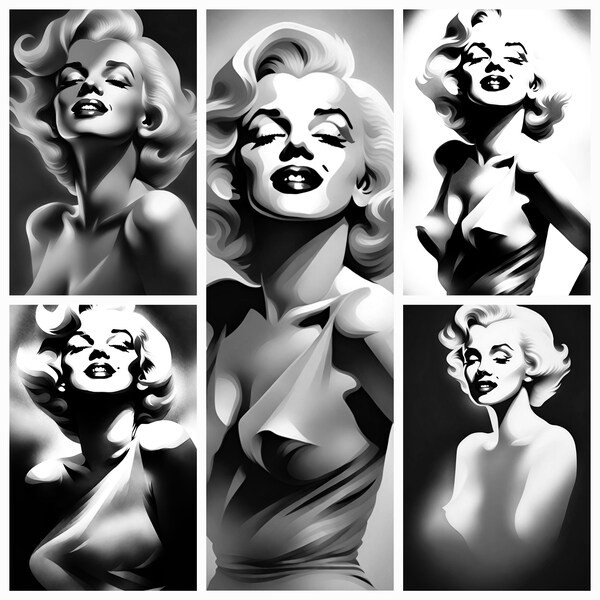 47 Marilyn Monroe Phone Wallpapers | Black and White Wallpaper | Minimalist | Phone Screensaver | Unique Lockscreen | Classic Hollywood