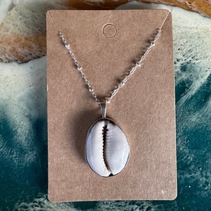 Sterling Silver Hawaiian Cowrie Shell Necklace
