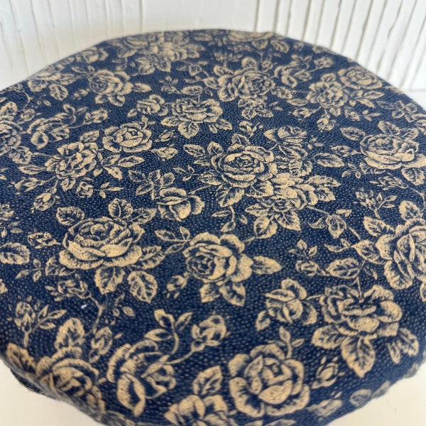 Gift for her, Grandma's Attic Floral print Banneton Basket Cover, Vintage Floral, Reusable Bowl Covers, Bread Baking,Washable, Kitchen items