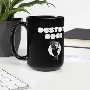 Destiny Deck Logo Black Glossy Mug