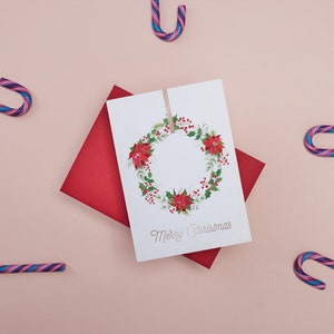 Download digitale della cartolina di Buon Natale stampabile