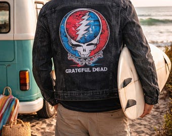 Grateful Dead Black Jacket Mens XL