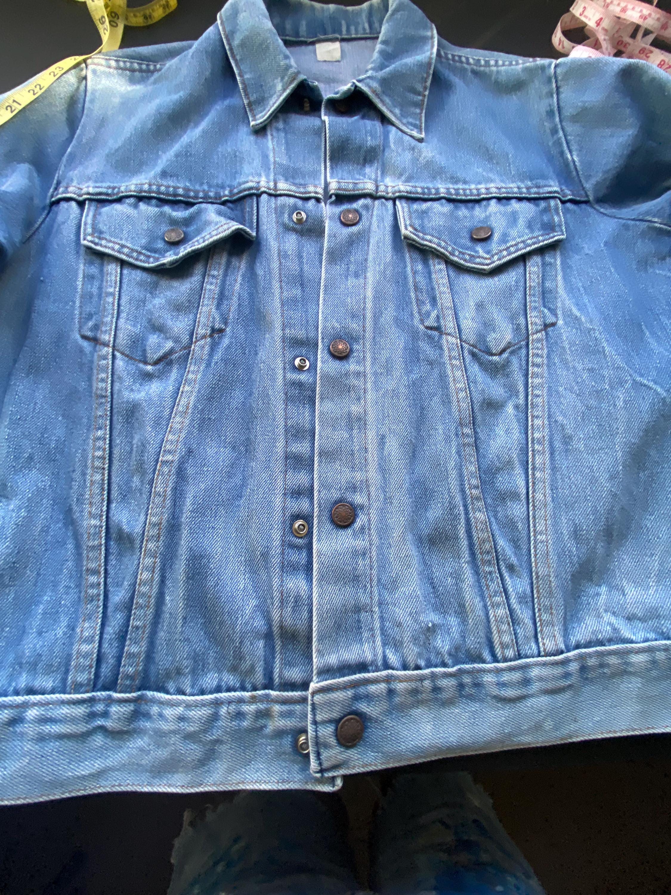 The Doors Jim Morrison Hand Painted Denim Jacket - Etsy
