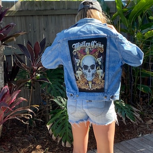 Motley Crue Denim Jacket M