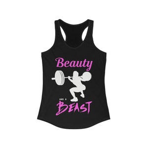 Women&#39;s Ideal Racerback Tank - Beauty and a Beast