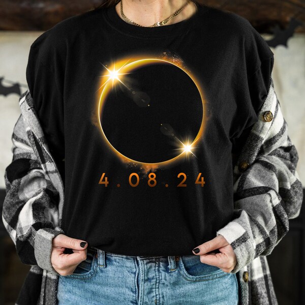 Eclipse Shirts 2024 Twice In A Lifetime Solar Eclipse TShirts April 8th 2024 Total Solar Eclipse Astronomy Matching Family Eclipse Shirts