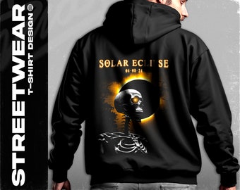 2024 Total Solar Eclipse April 8 Png, Solar Eclipse Skeleton png, April 8th 2024 png, Eclipse 2024 png, Path of Totality Tee, Horror Eclipse