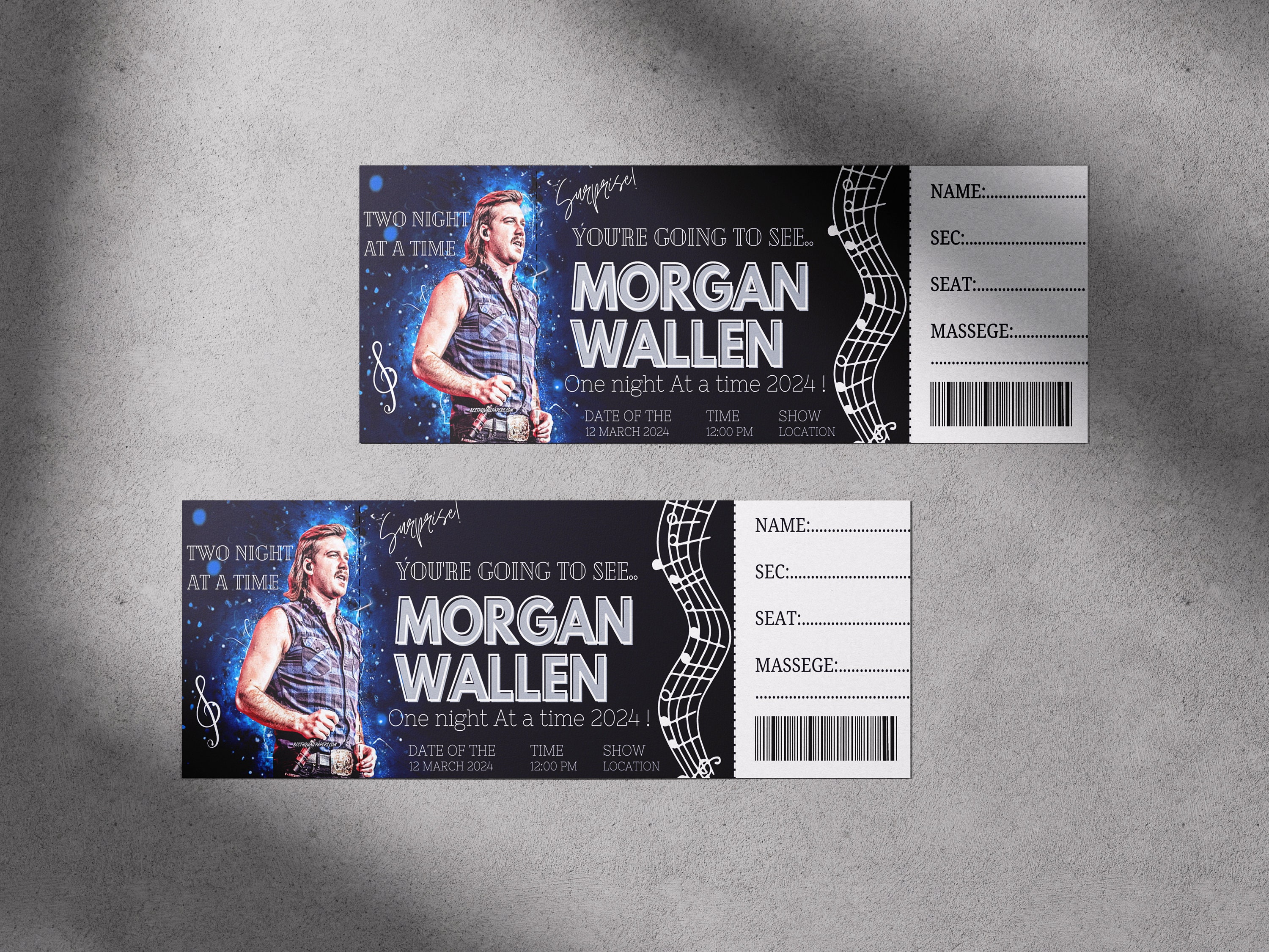 How Much Are Morgan Wallen Vip Tickets www.etsy.com