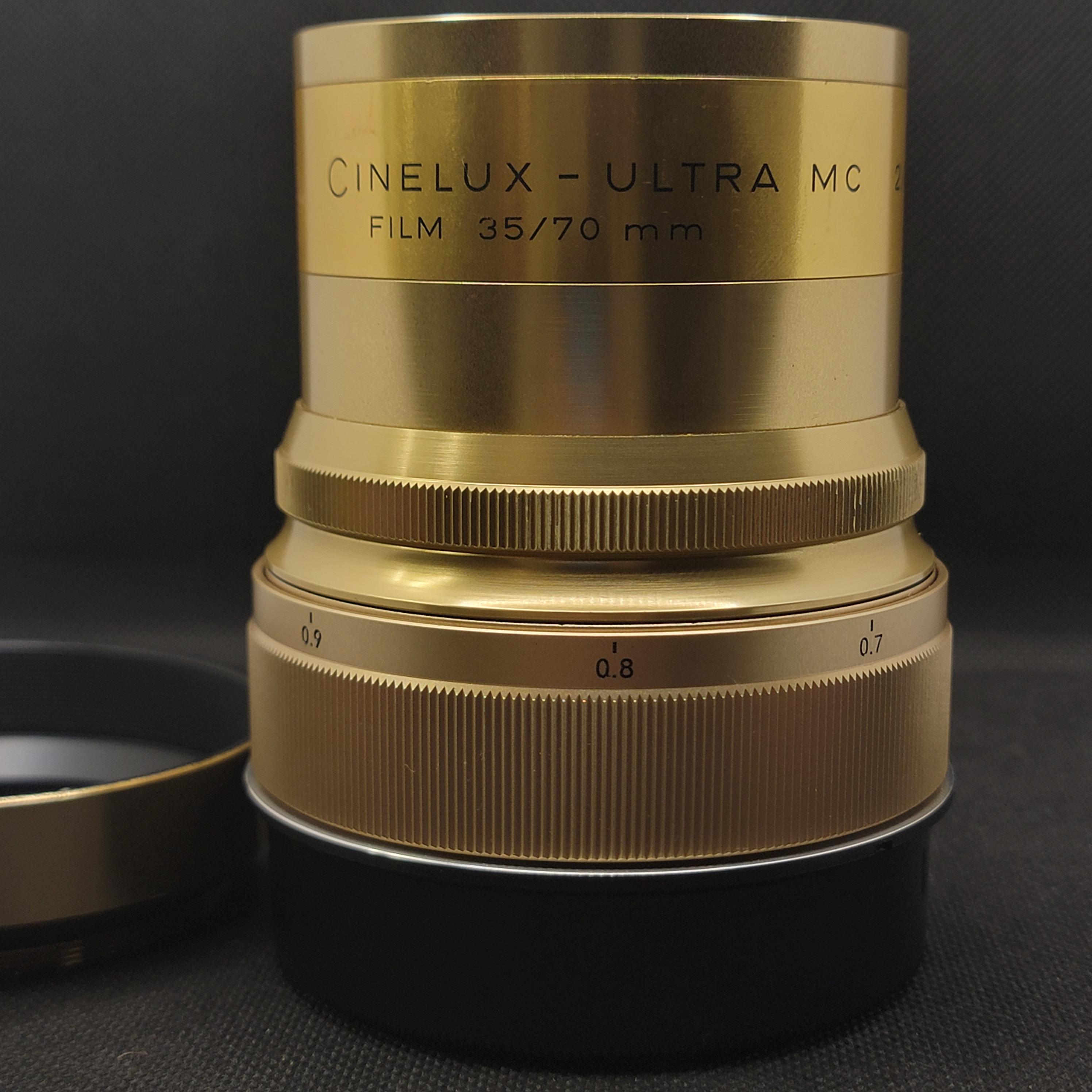 PENTAX 67 Mount Fast Lens - Rehousing ISCO Cinelux Ultra 125mm F2