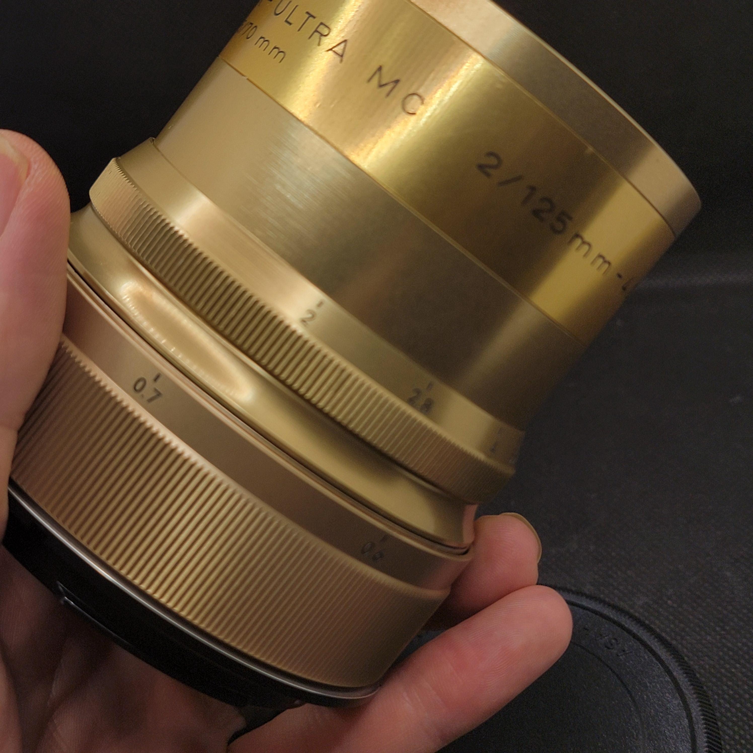 PENTAX 67 Mount Fast Lens - Rehousing ISCO Cinelux Ultra 125mm F2