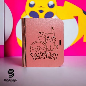 Gamecardbox, Pokemon, Magic Deck Box, pokemon, bordspel, verzameldoos voor gamekaarten, uno-deck, pokerdeck, vechtsterren, Yoto, cadeau.