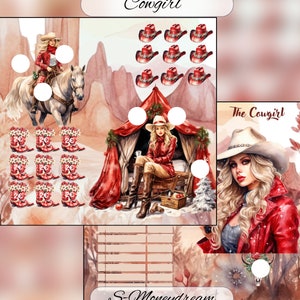 The Cowgirl Klappkarte