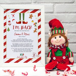 Printable Elf Kit Bundle - Elf Arrival Letter & Goodbye Elf, Elf Antics ...