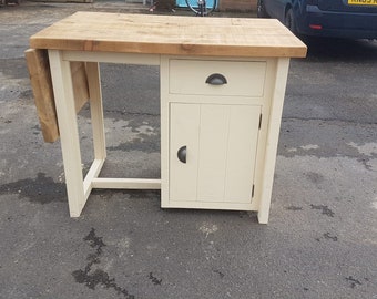 Painted Kitchen breakfast bar, kitchen island