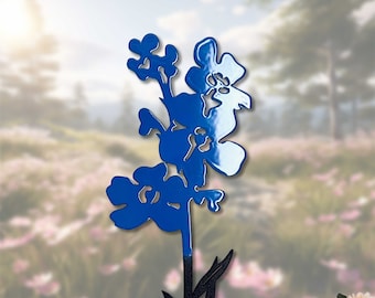 Vergissmeinnicht Blume | Lebendige Blütenblätter | Botanische Anmut | Zeitloser Garten | Mehrjährige Schönheit | Künstlerische Handarbeit | Modernes Design