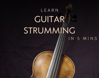 Guitar Strumming Beginner Practical Learning| Learn to strum in under 5 mins | Video Guitar Strumming Tutorial | Raw Learning